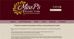 Desktop Screenshot of misspsglutenfree.com